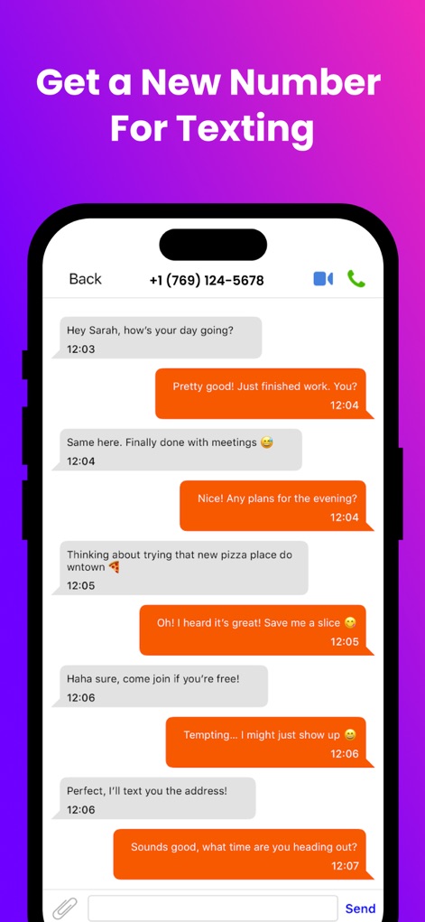 WiFi : Phone Calls & Text Sms - Découvrez la fluidité des discussions avec la fonctionnalité de chat instantané et la gestion simplifiée de votre numéro secondaire pour une communication discrète.