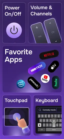 Universal TV Remote - Flicky iPhone Ekran Görüntüsü 3