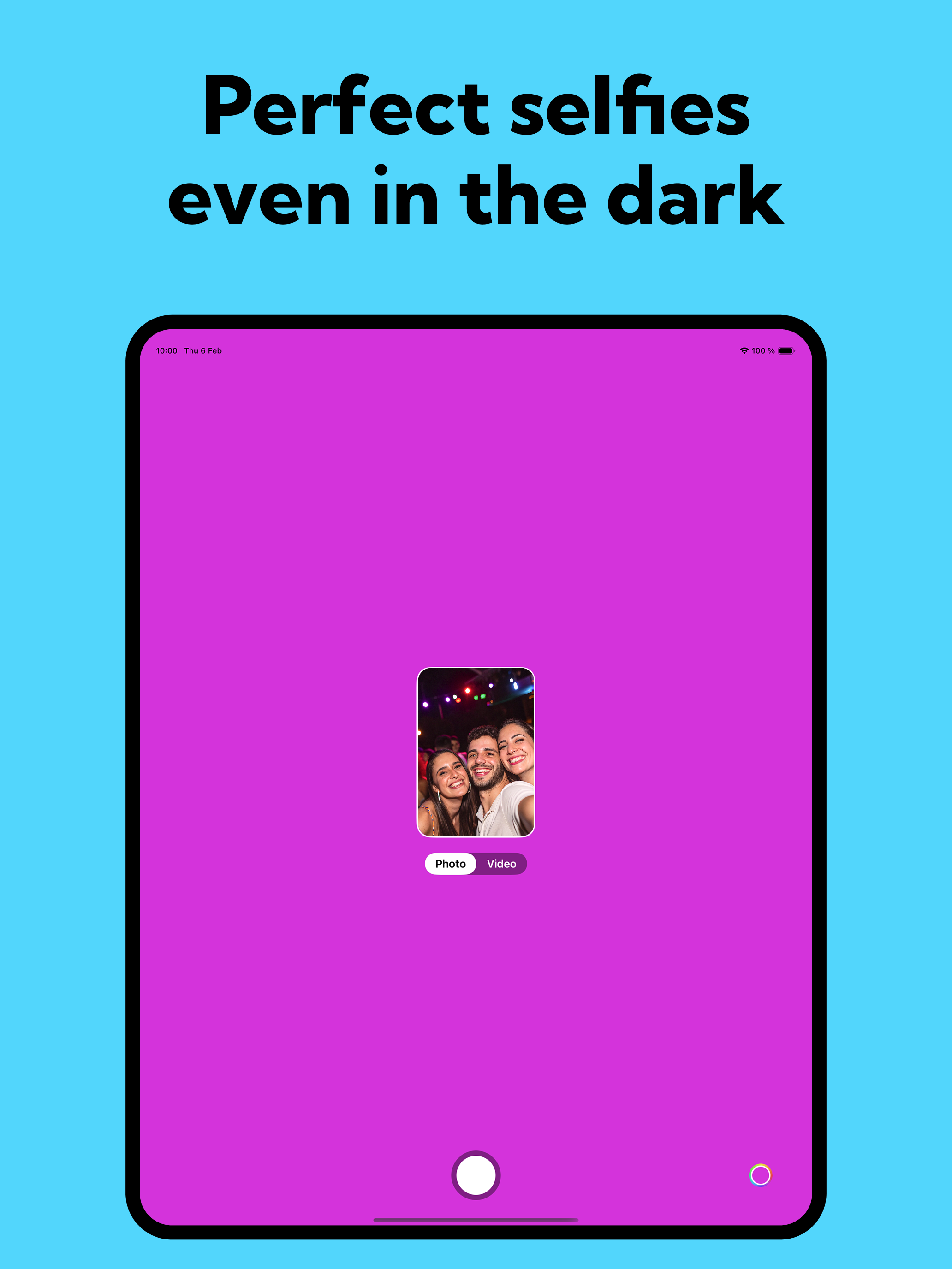 Glow Cam: Front Selfie Flash