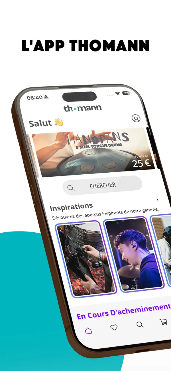 Screenshot #1 pour Thomann Official