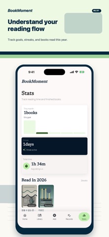 BookMoement - book tracker Screenshot 6 of 7