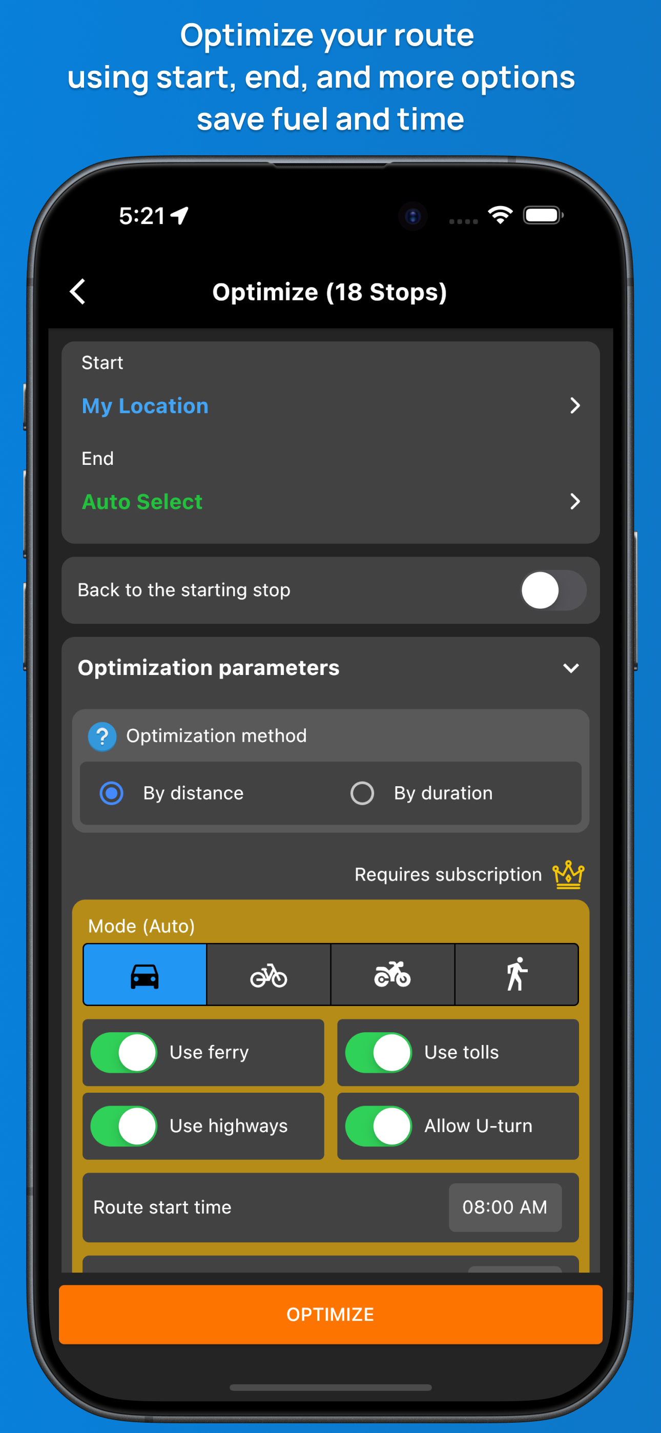 Routin Route Planner screenshot 6