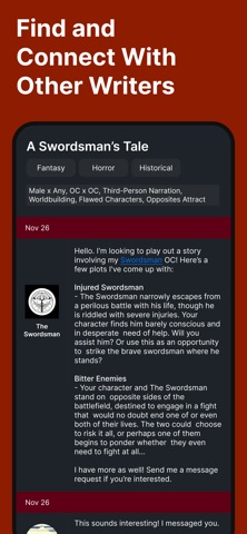 A Roleplay Site screenshot