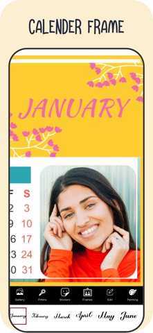 New Year Calendar iPhone screenshot