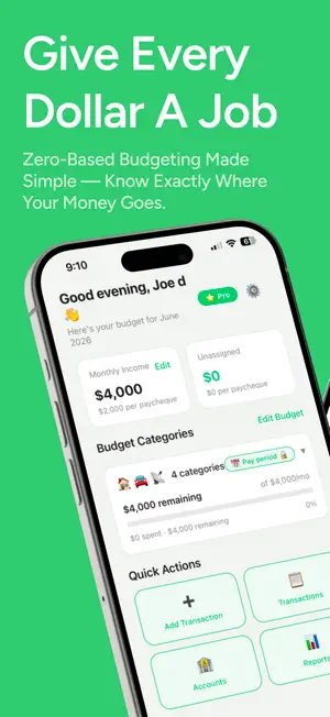 Zerobased: Budget Planner screenshot 1