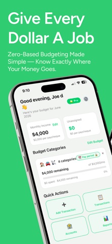 Zerobased: Budget Planner Screenshot 1 of 3
