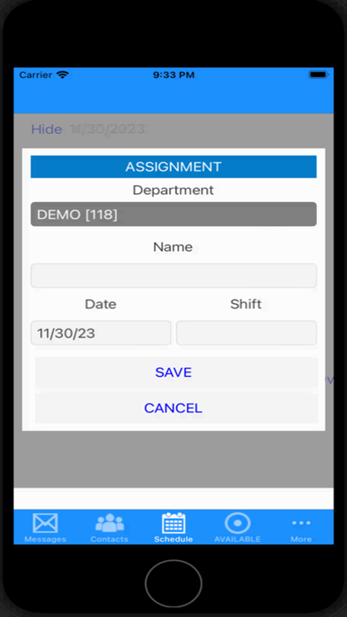 ONCALLAPP7 iPhone screenshot 3 - Medical app