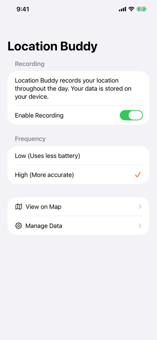 Location Buddy Screenshot 2 of 3