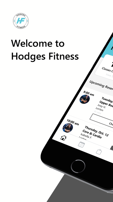 Hodges Fit iPhone screenshot 1 - Health & Fitness app