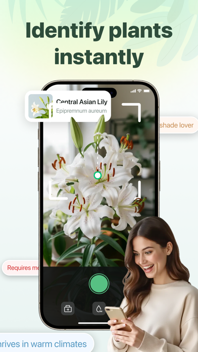 Screenshot #1 pour PlantGuide - ID & Diagnose
