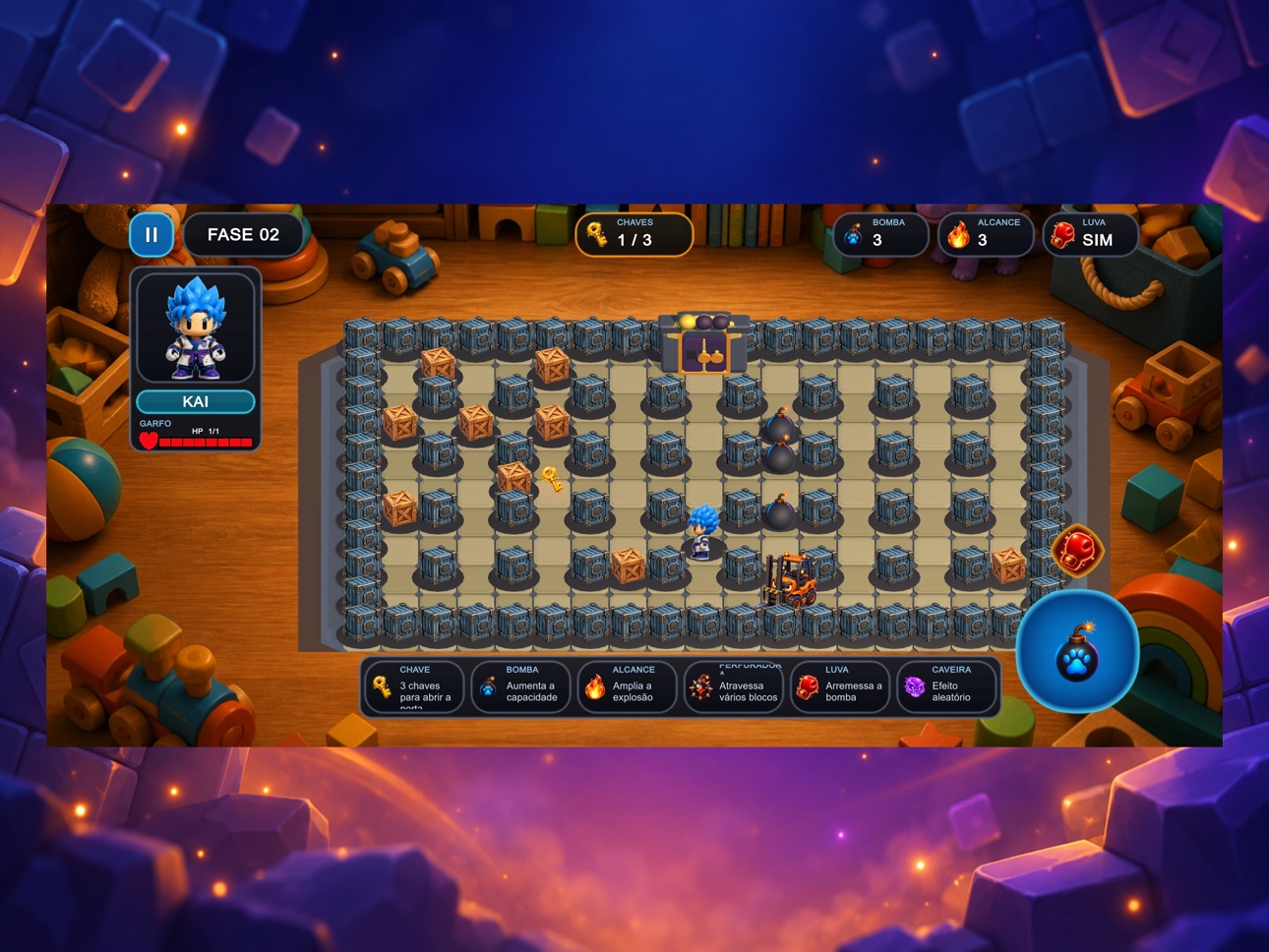 Screenshot 5 of Bombix - Bombas e Explosões