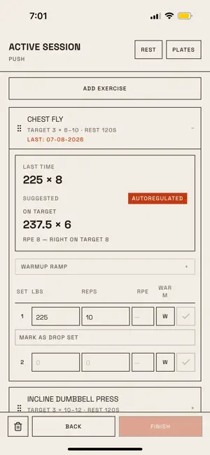 VARIS: Strength Training Log screenshot 2