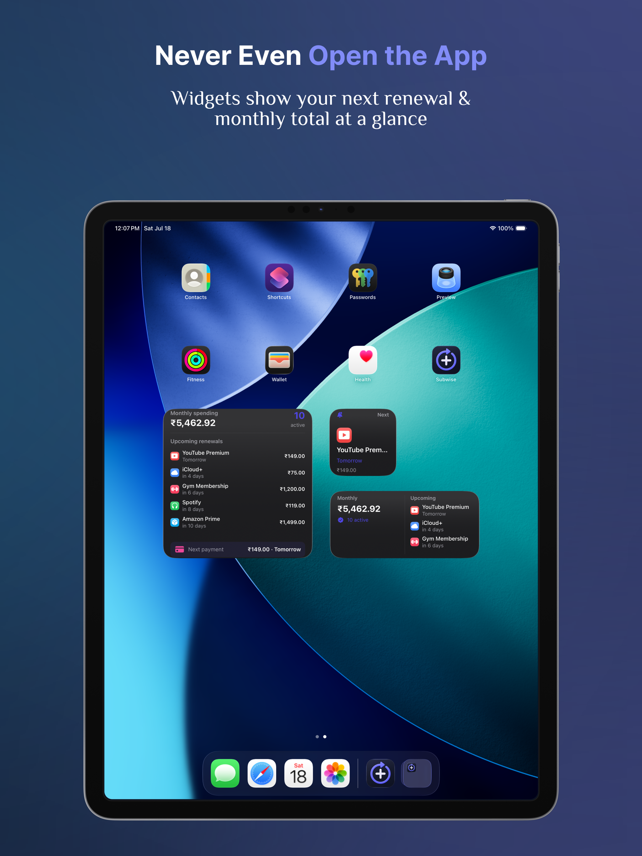Subscription Manager: Subwize screenshot 8