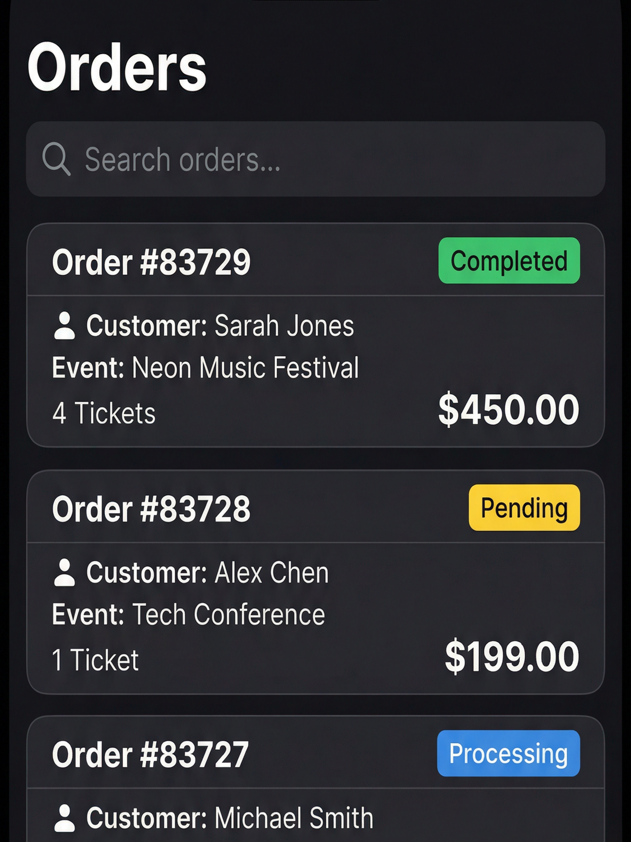Tixify Box Office screenshot 7
