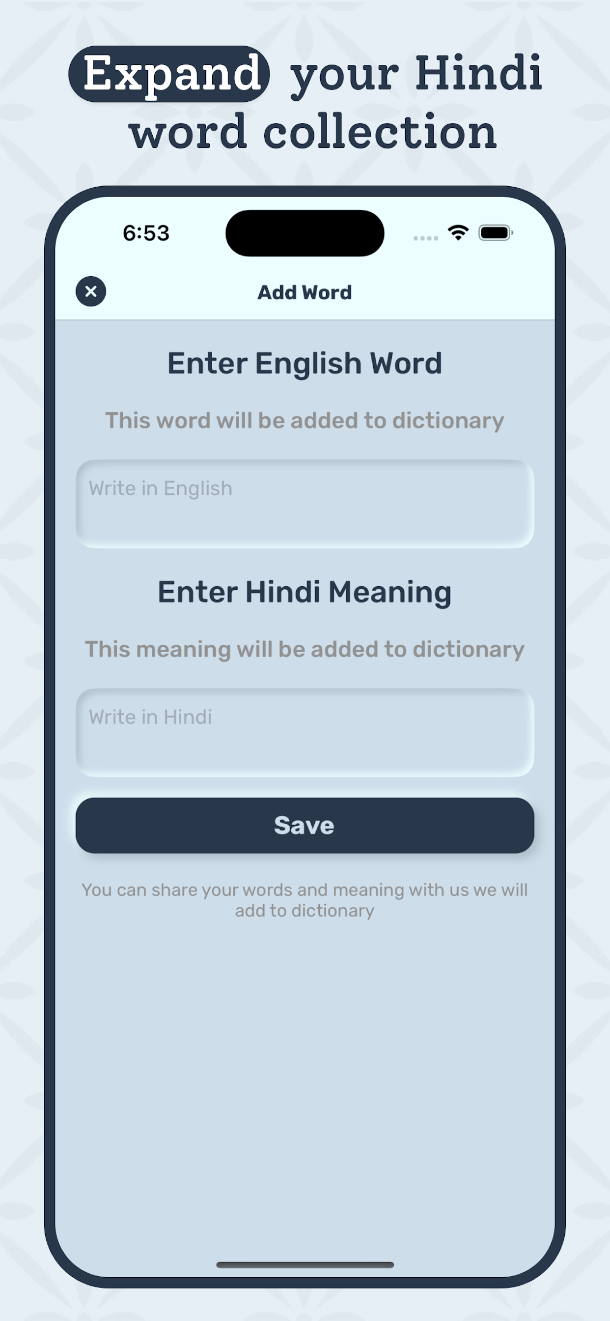 Hindi Dictionary - Translate