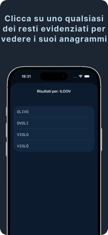CercAnagrammi Screenshot 5 of 7