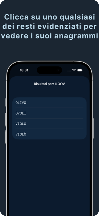 CercAnagrammi Screenshot 5 of 7