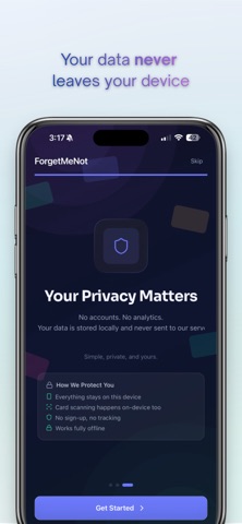 ForgetMeNot: Wallet Screenshot 6 of 7