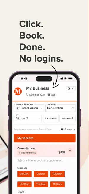 Bookedin Appointment Scheduler screenshot 2