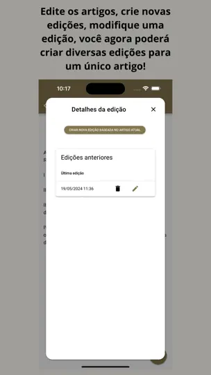 Capture d'écran de Vade Mecum Lite Direito Brasil sur iPhone 7