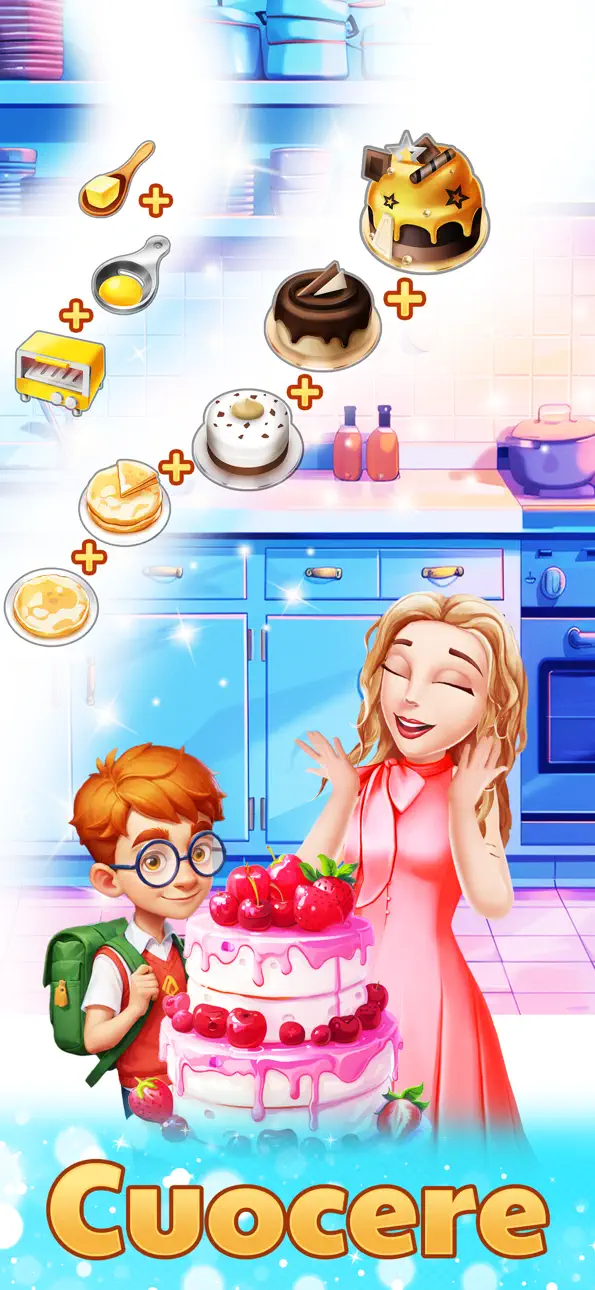 Merge Restaurant - Makeover Hack screenshot 1 - iOS game interface