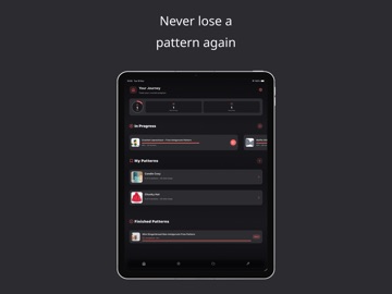 Croqly-Patterns & community iPad screenshot