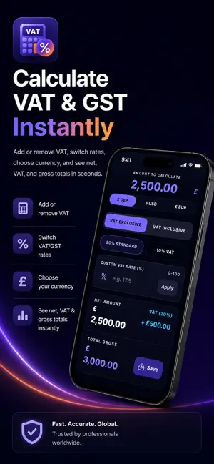 VAT Calculator Pro+ screenshot 1