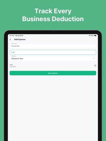 TaxPilot: 1099 Tax Estimator iPad screenshot