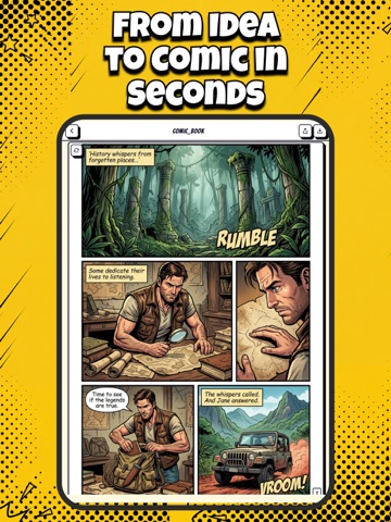 Comic Maker Manga - Comikaze ipad screenshot 4