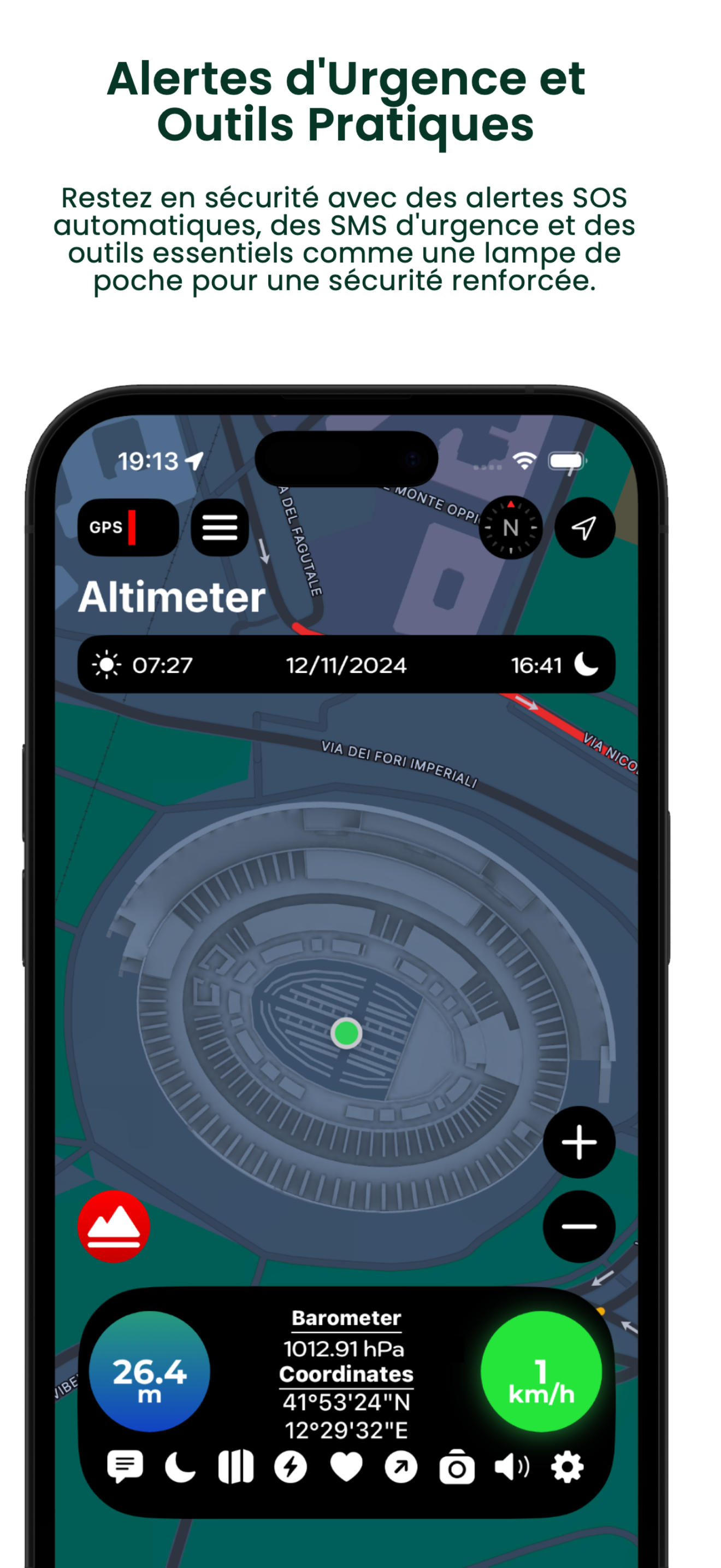 Cuspart: Altimètre