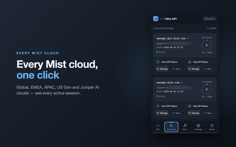 Mist Extension screenshot