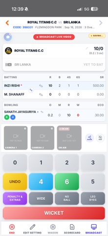 crickerr のスクリーンショット