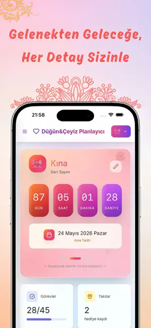 Düğün & Ceyiz Planlayıcı screenshot 2