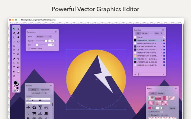 SVG Editor - Vector Designer screenshot 1