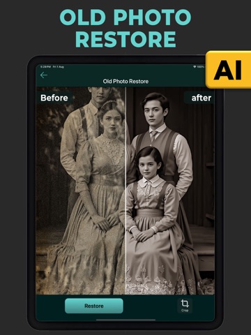 Enhance Photo Quality iPad screenshot
