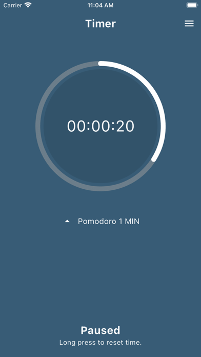 Screenshot 1 of Pomodoro : Productive Timer App