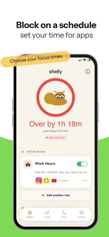 Shelly: Screen Time Control Screenshot 5 of 8