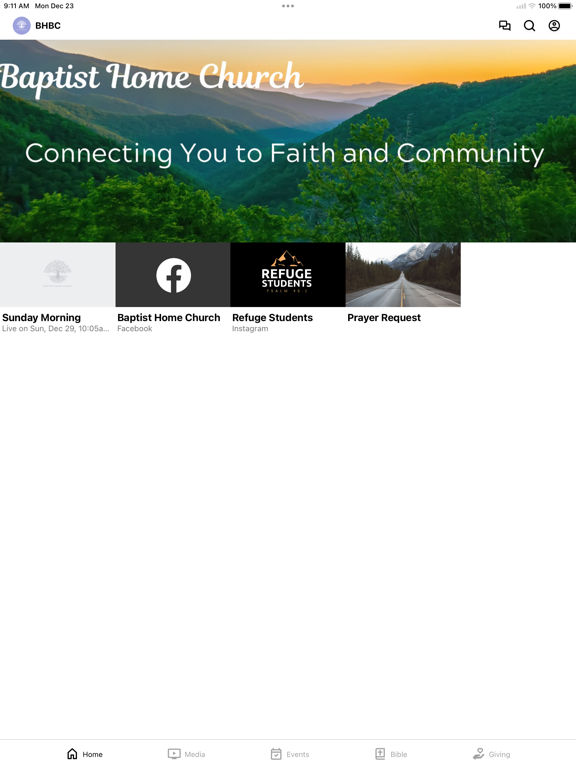Screenshot #4 pour Baptist Home Church