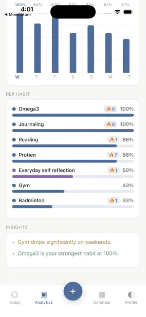 Momentum: Build Habits screenshot 4