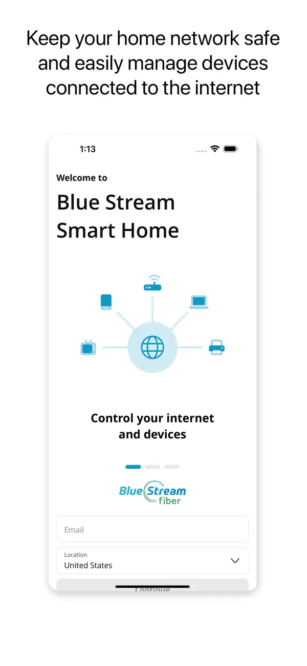 Screenshot #1 pour Blue Stream Smart Home
