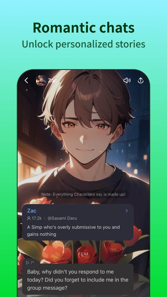 #2. Hi.AI - Chat With AI Character (iOS) 由: 昊 沈