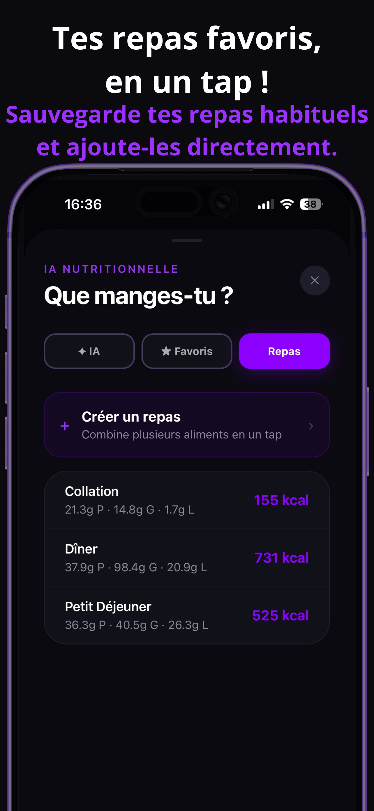Lucide : Suivi nutritionnel IA