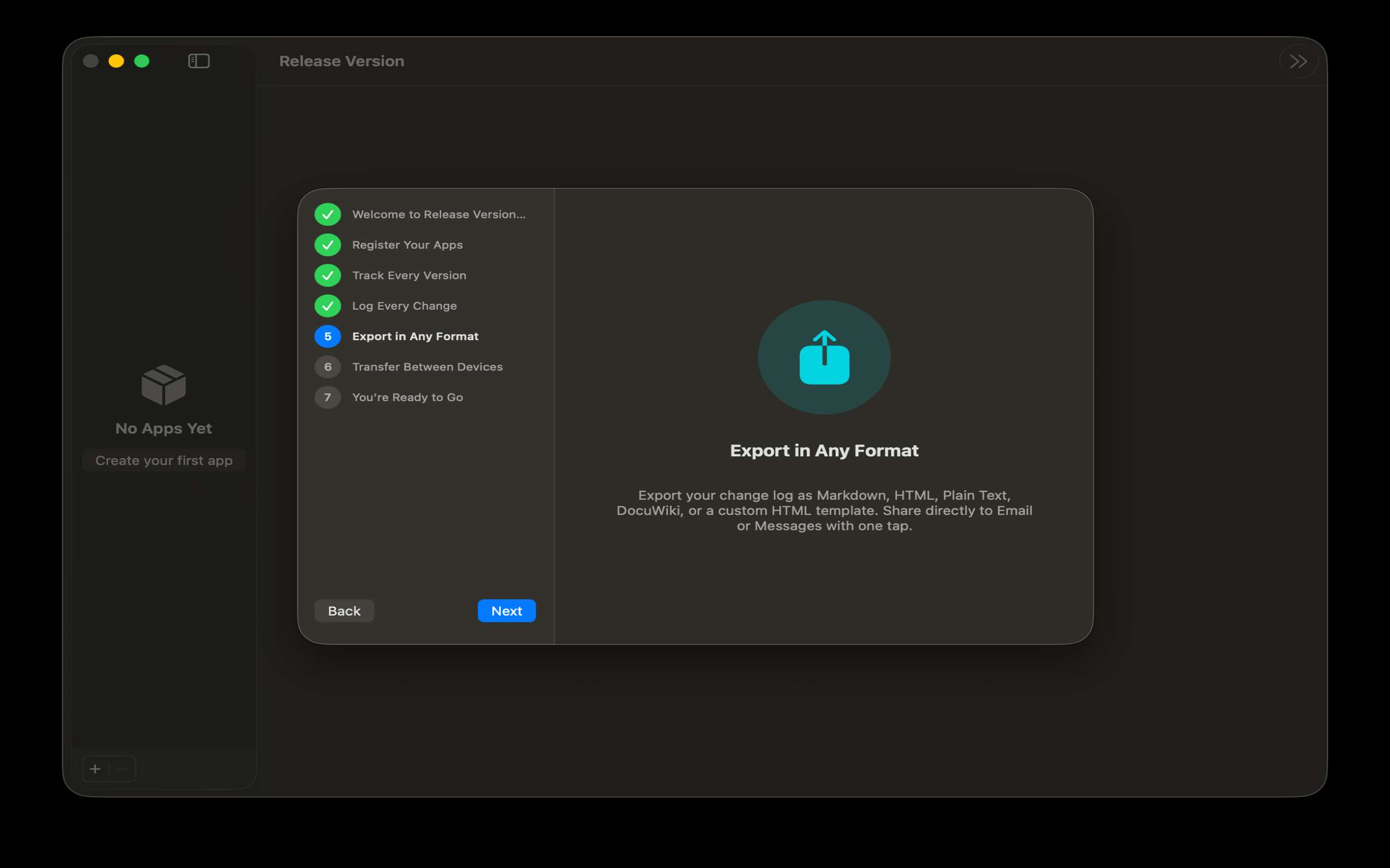 Release Version Tracker screenshot 14