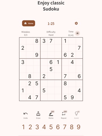Sudoku Detective: Logic Puzzle iPad screenshot