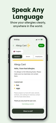 Food Allergy Scanner Allerwise screenshot 5