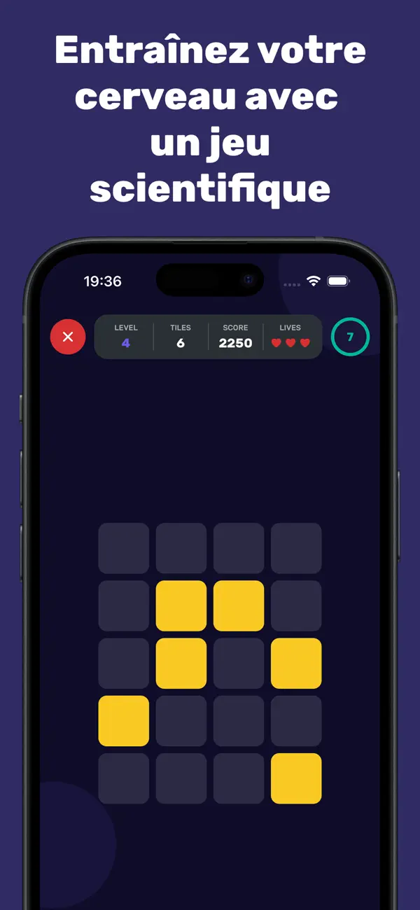 Screenshot #1 pour Block Logic: Brain Training IQ