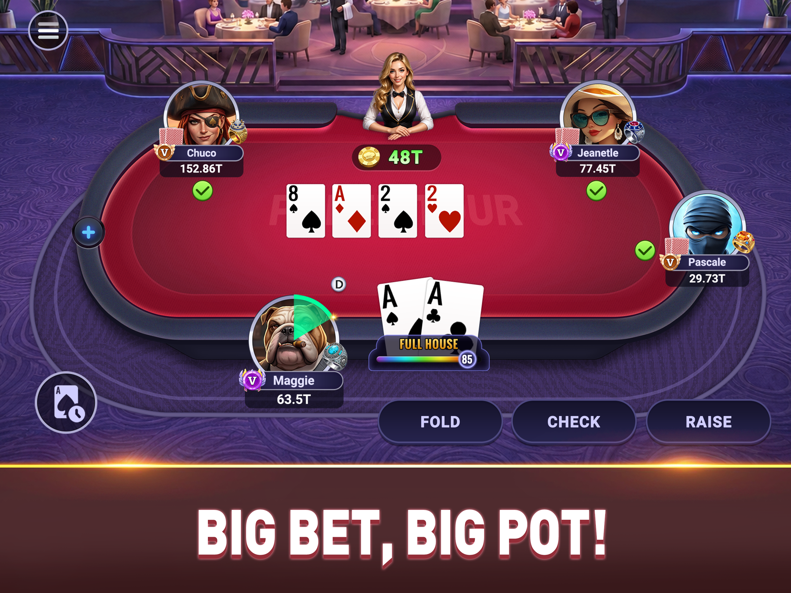 Poker Tour:Texas Holdem Game
