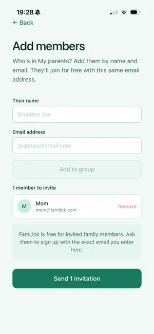 FamLink: Private Family Photos screenshot 4