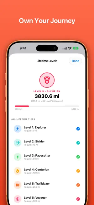 Stride: Walk & Run Tracker screenshot 3
