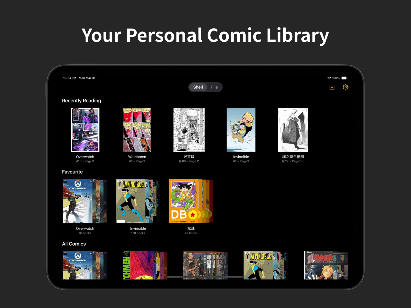 Comic&Manga - AI Manga Reader ipad screenshot 1